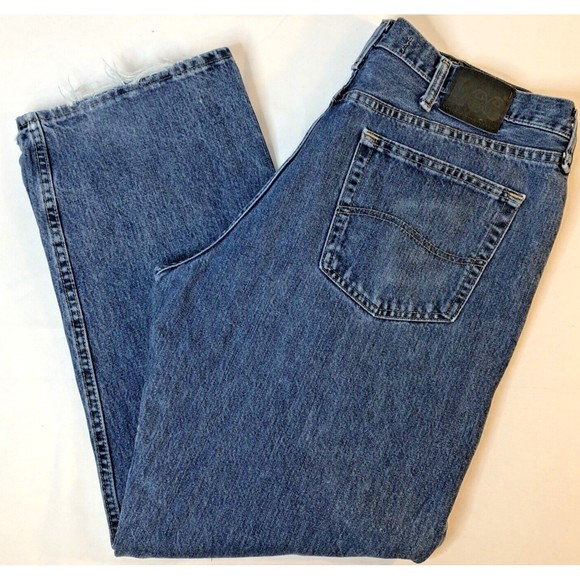 Lee Other - Lee Men's Relaxed Fit Straight Leg All Cotton Denim Jeans All Size 36/29